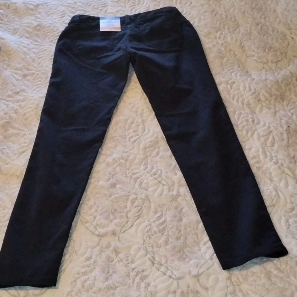 IZOD Approved Schoolwear Junior Stretch Black Plants, Size: 3, NWT